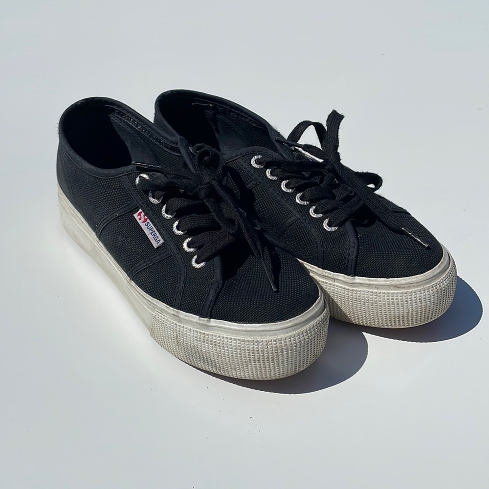 Superga 2740 Platform Sneakers• Sz 8 SIZE 39